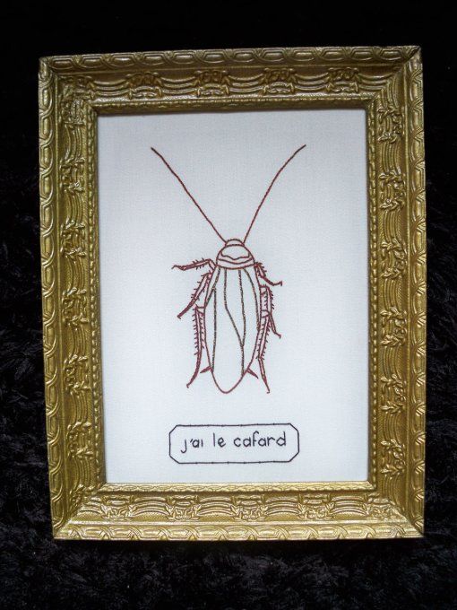 Broderie J'ai le cafard