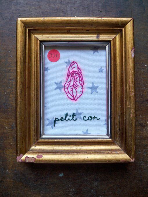 Broderie Petit Con