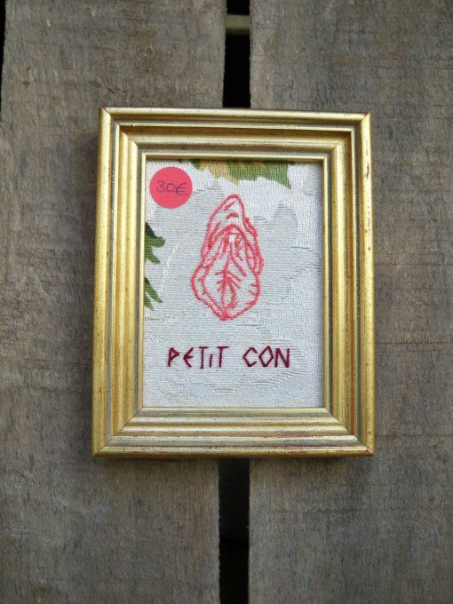 Broderie Petit Con