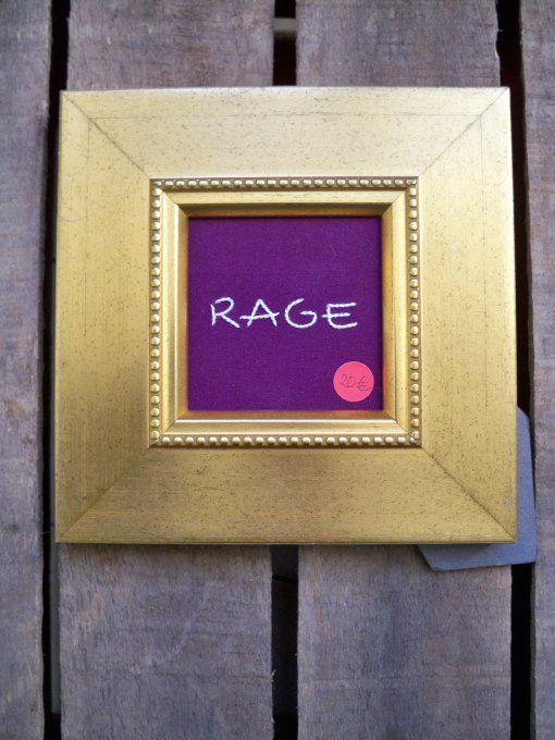 Broderie RAGE