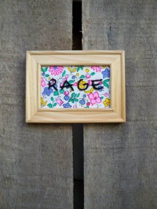 Broderie RAGE