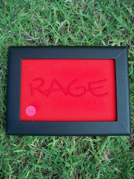 Broderie RAGE