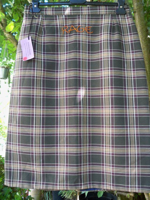Jupe brodée RAGE - Taille : 42