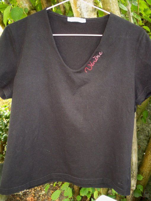 T-Shirt brodé Vénère - Taille : 3