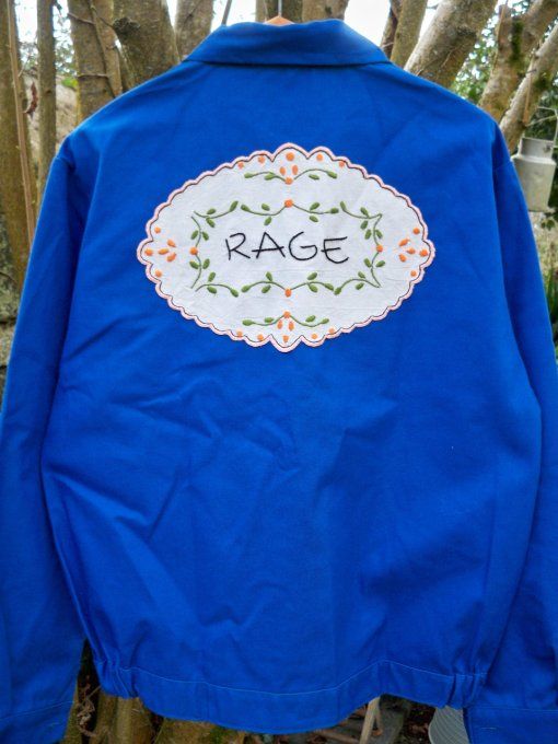 Veste brodée RAGE - Taille : 2